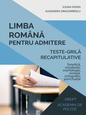 cover image of Limba română (Teste-grilă recapitulative)